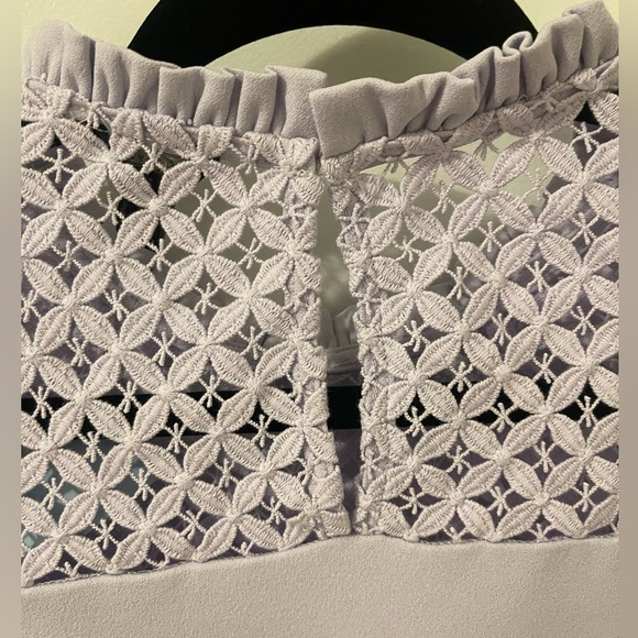 Ann Taylor Blouse, Size Small Petite, Lilac Purple, New With Tags - Picture 8 of 9